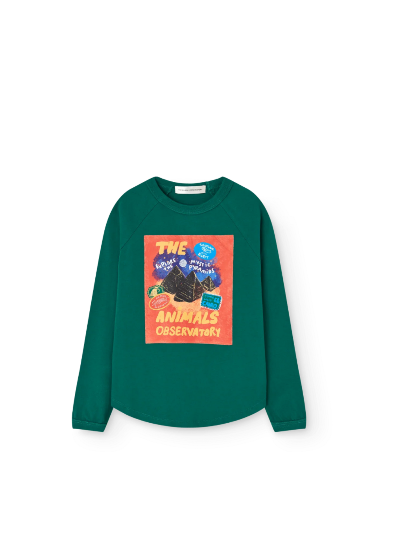 The Animals Observatory TAO Longsleeve T-Shirt Anteater Dark Green