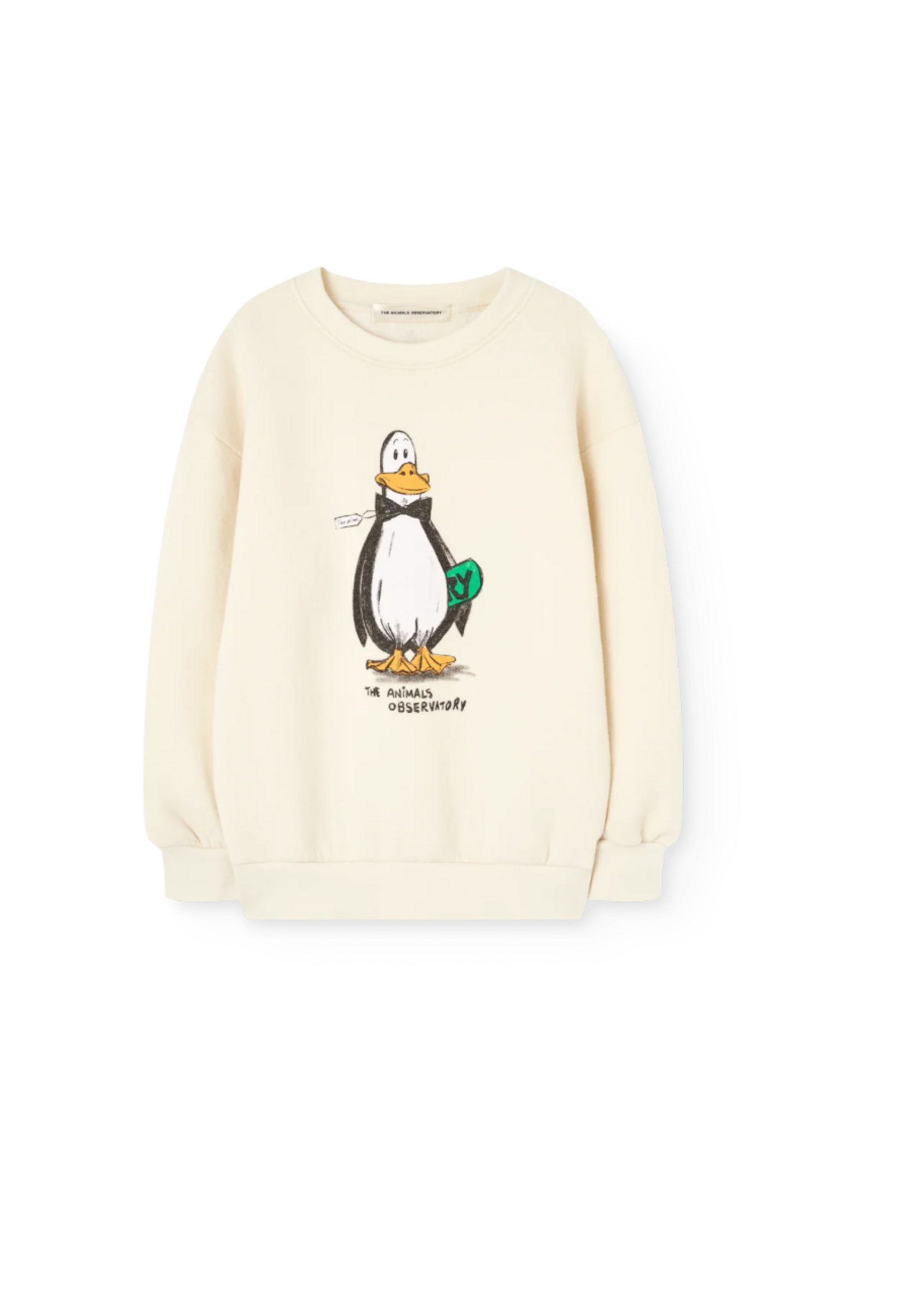The Animals Observatory TAO Sweater Bear Pinguin Raw White