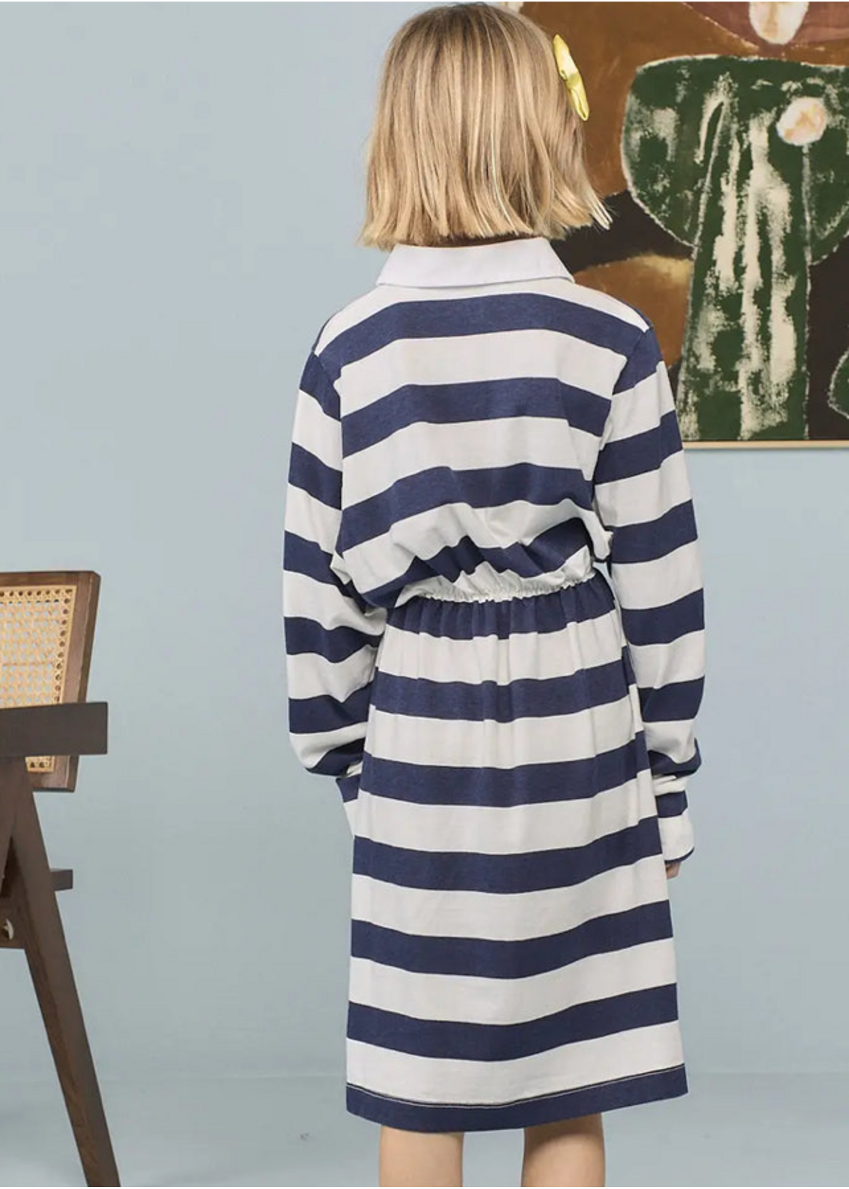 The Animals Observatory TAO Dress Pigeon Navy