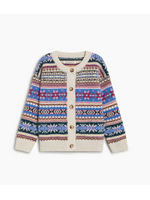 The New Society TNS Cardigan Caia Jacquard