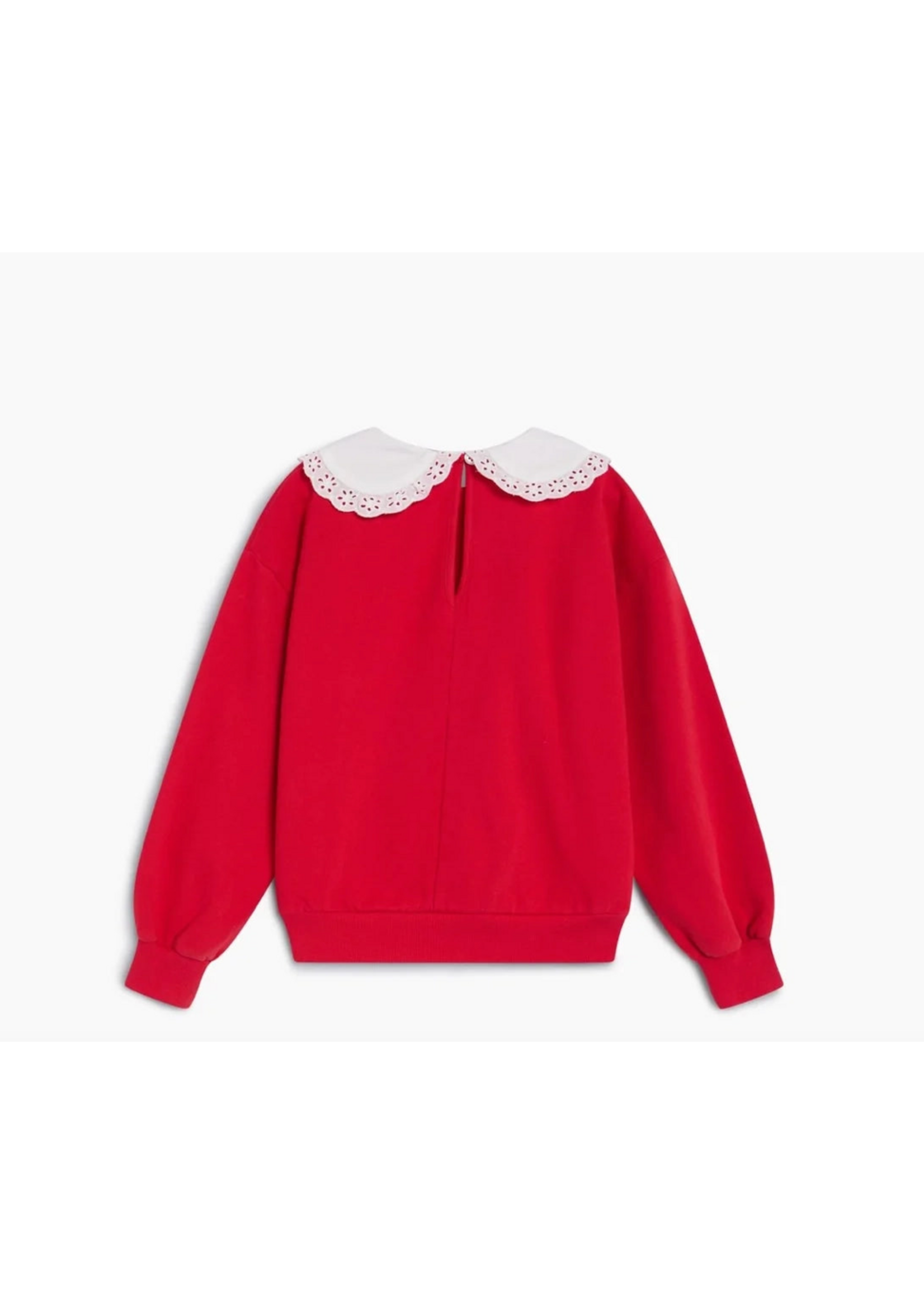 The New Society TNS Sweater Paris Chinese Red