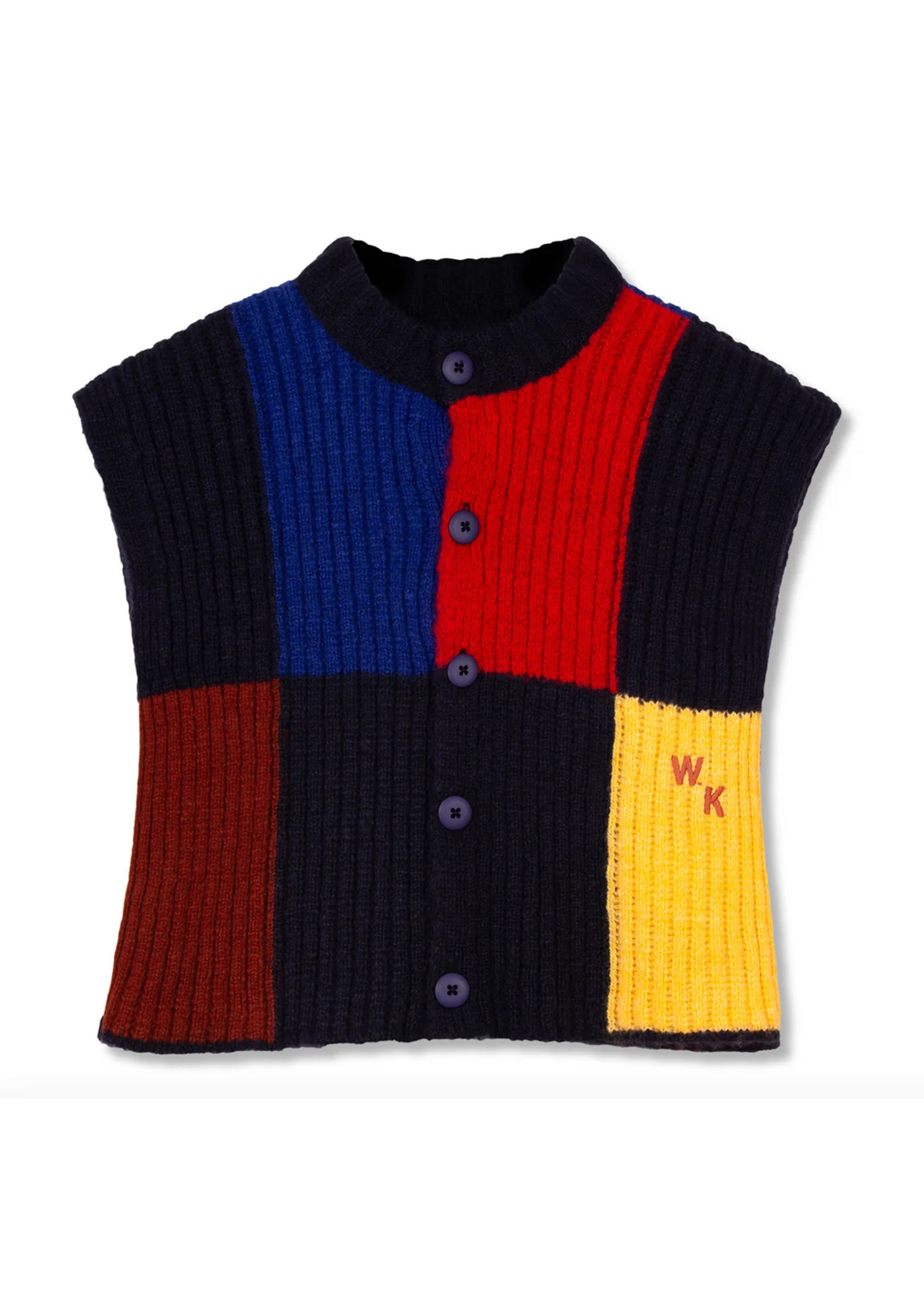 Wynken Wynken Waistcoat Rib Multi