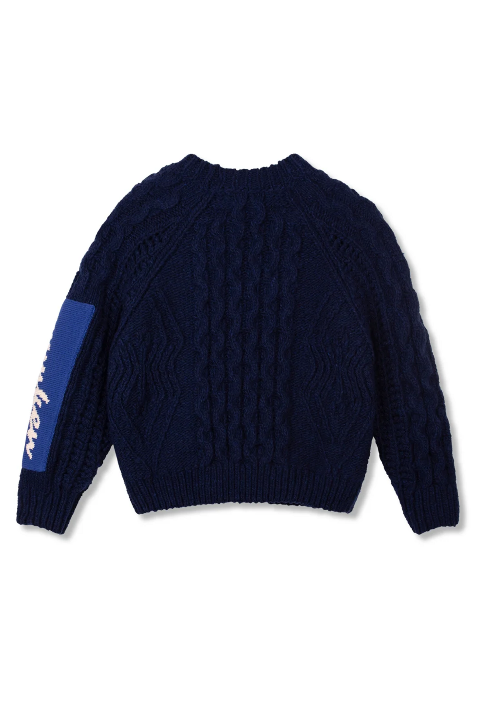 Wynken Wynken Pullover Aran Navy
