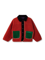 Wynken Wynken Reversible Jacket Rusty Bear