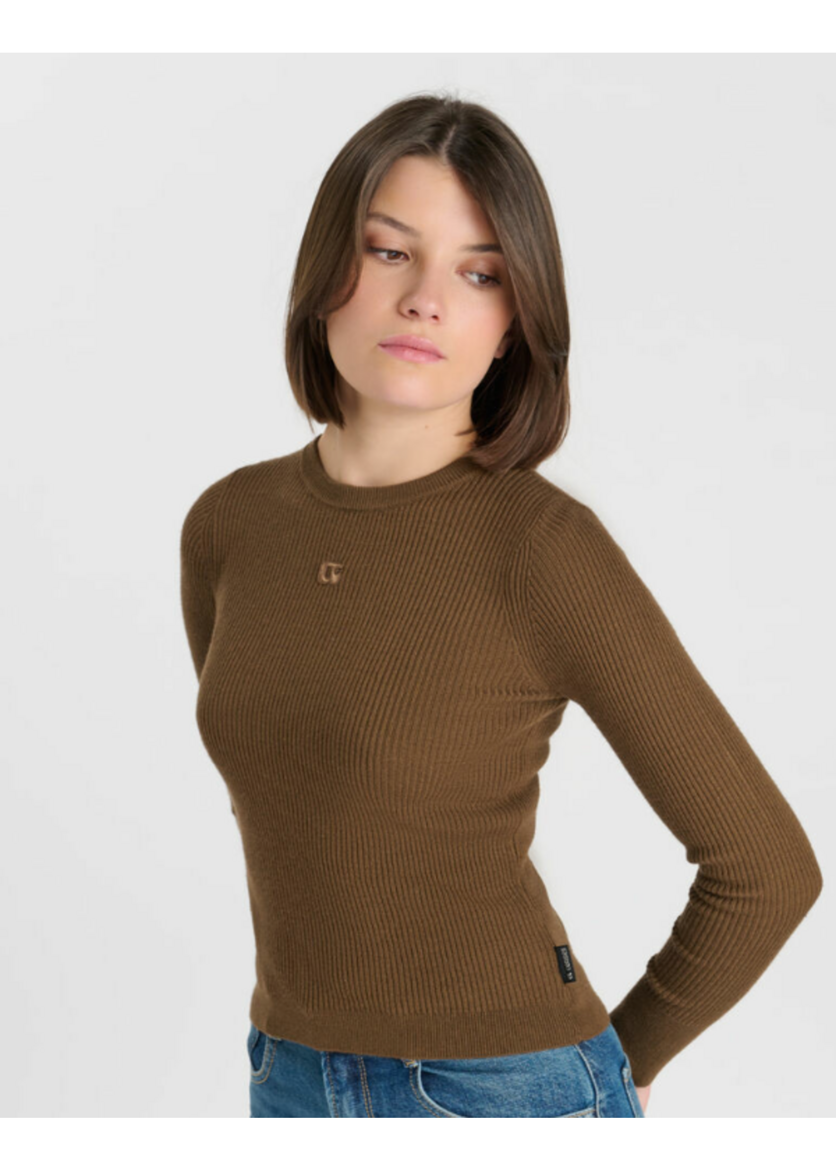 LTDC LTDC Pullover Stefygi Coffee