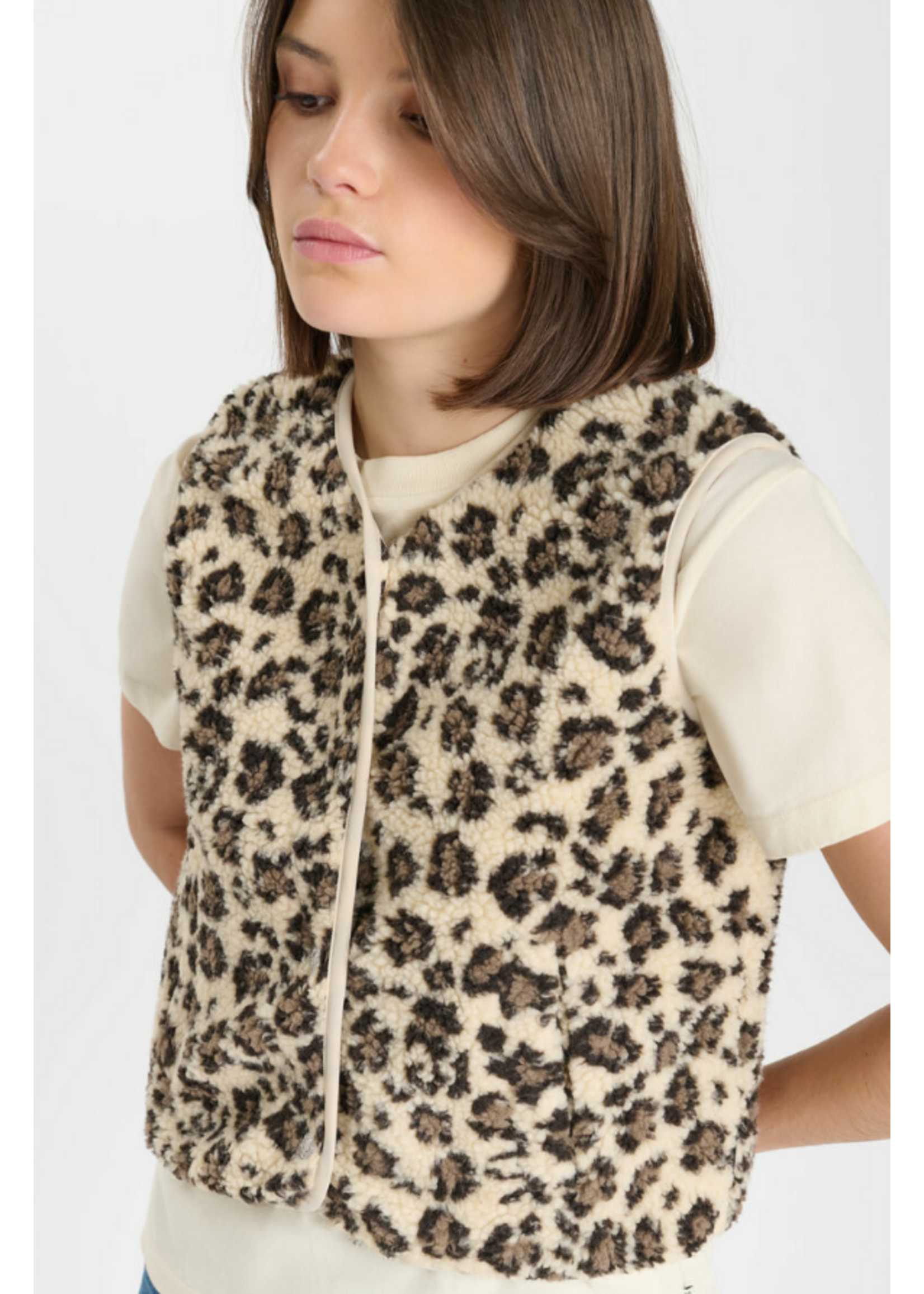 LTDC LTDC Bodywarmer Sanrygi Leopard