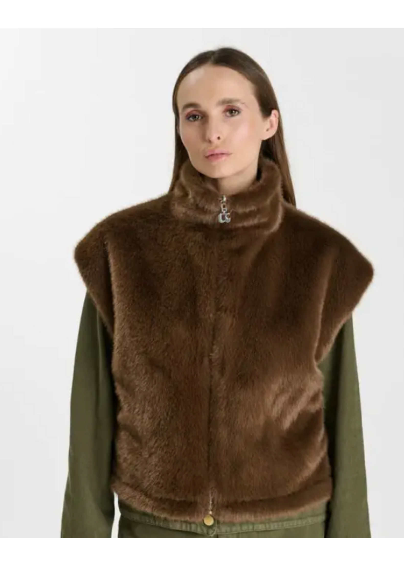 LTDC LTDC Debardeur Fauve Bear