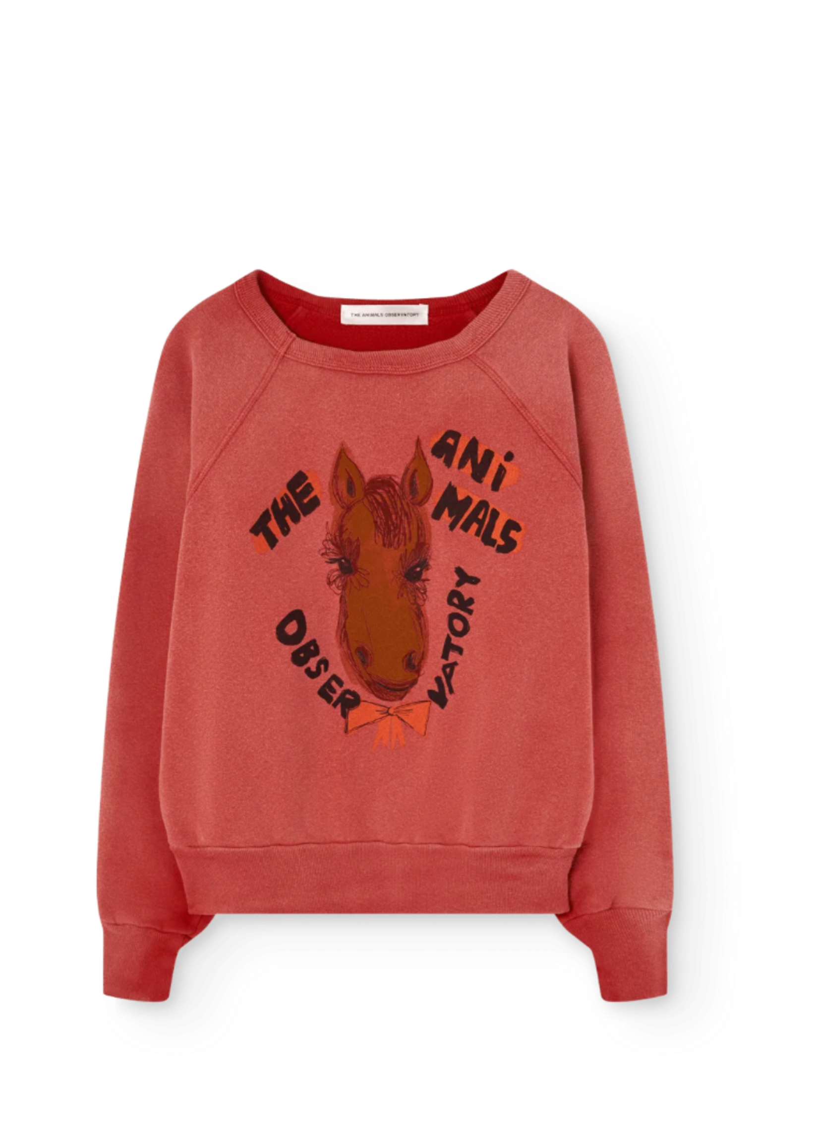 The Animals Observatory TAO Sweater Shark Horse Red
