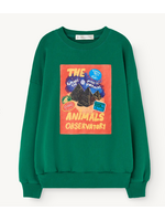 The Animals Observatory TAO Sweater Killifish Dark Green