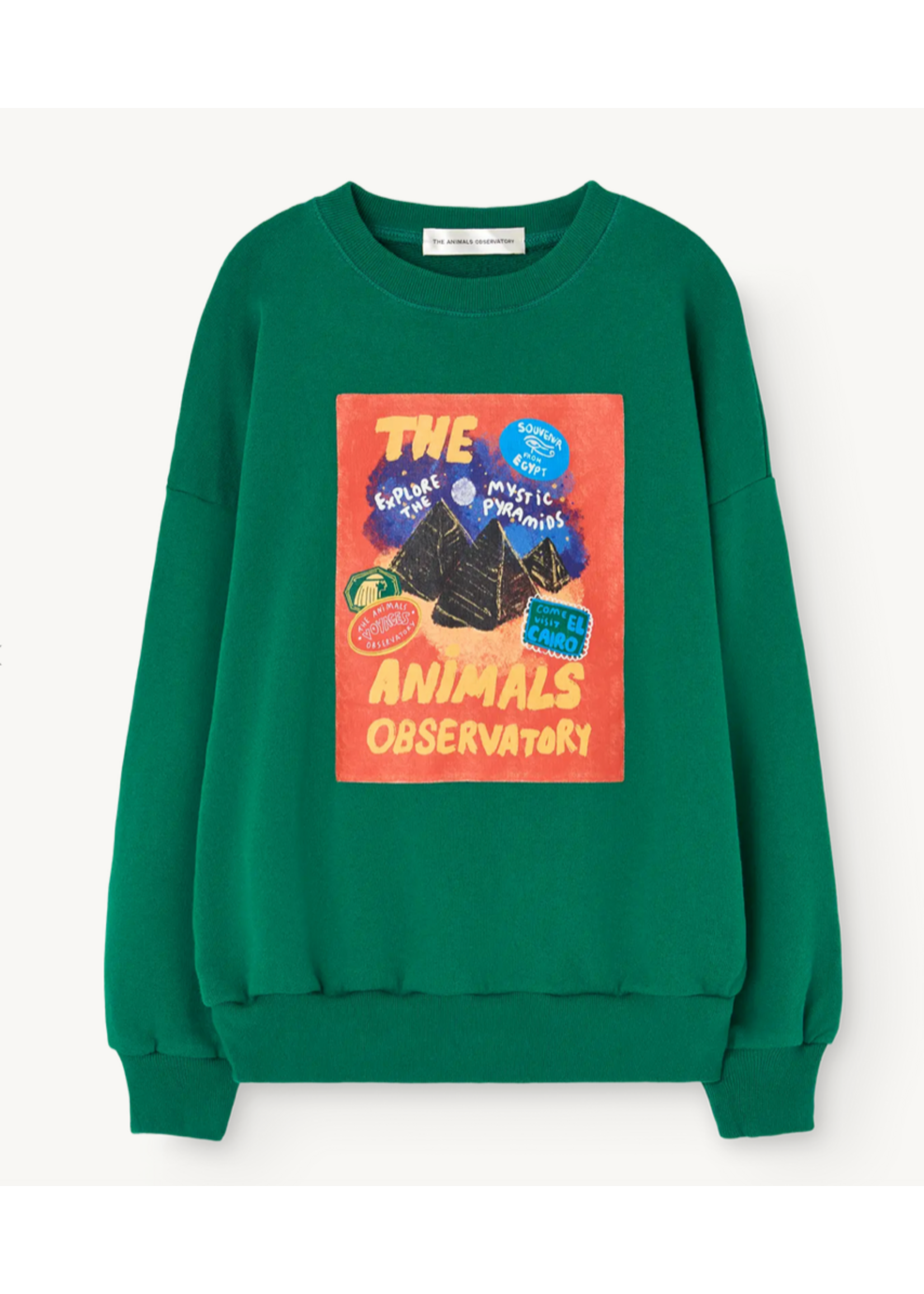 The Animals Observatory TAO Sweater Killifish Dark Green