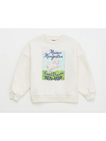 Maison Mangostan Maison Mangostan Sweater Ovejas Cloudy White