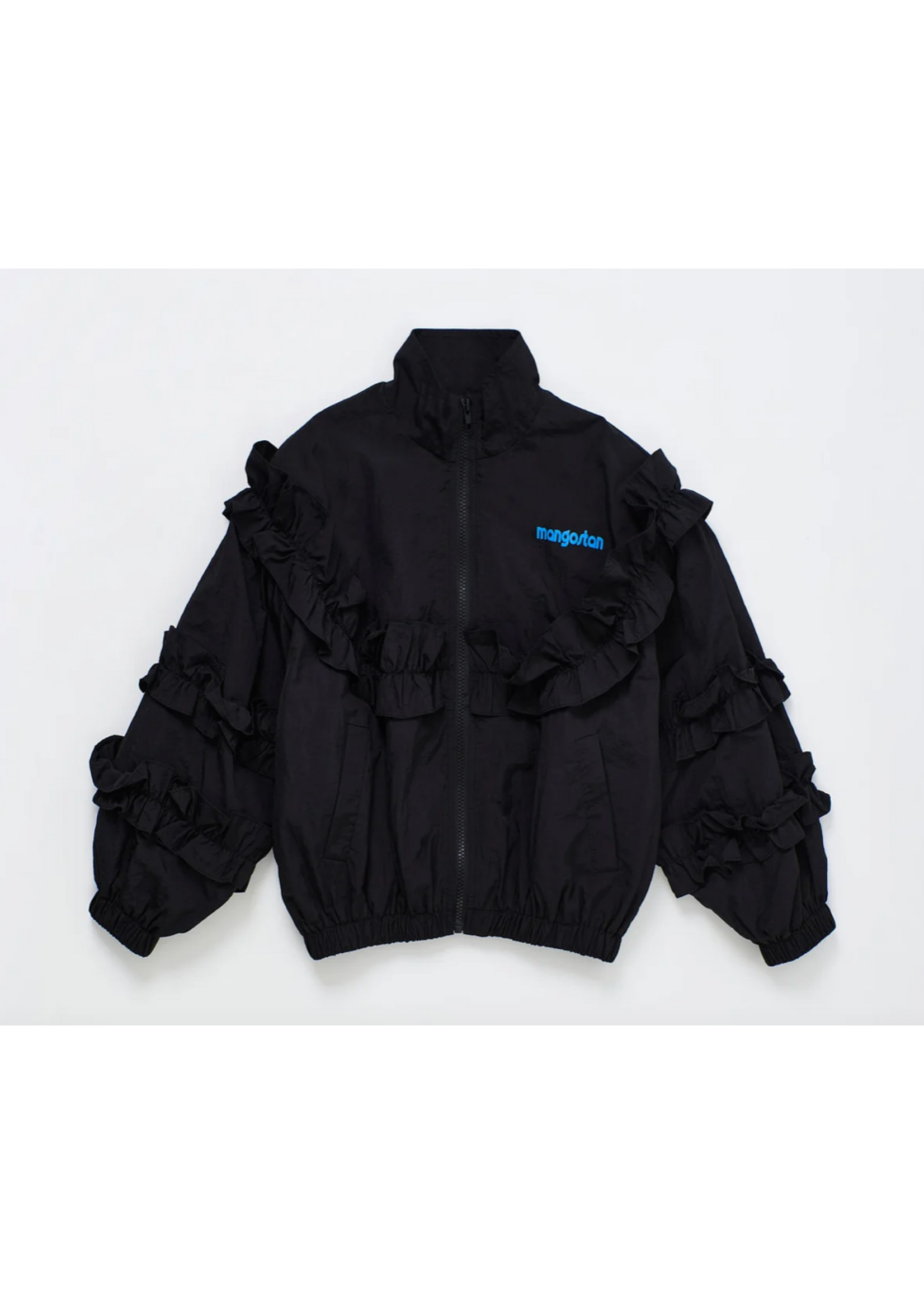Maison Mangostan Maison Mangostan Jacket Ruffles Black