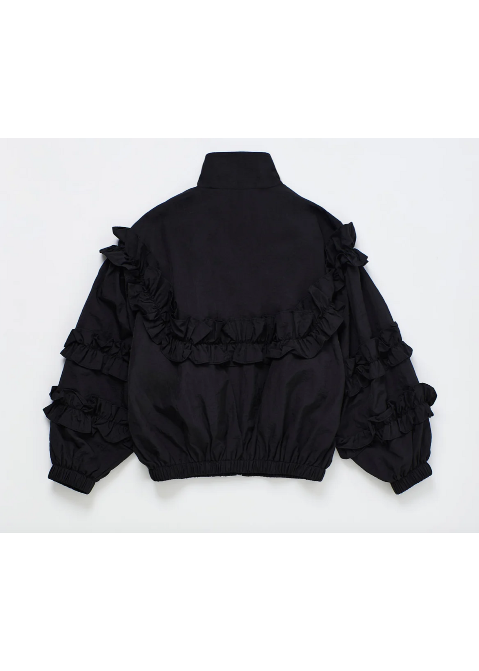 Maison Mangostan Maison Mangostan Jacket Ruffles Black
