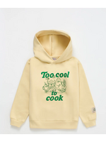 Maison Mangostan Maison Mangostan Hoodie Too Cool To Cook Beige