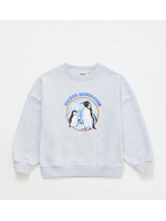 Maison Mangostan Maison Mangostan Sweater Penguins Grey