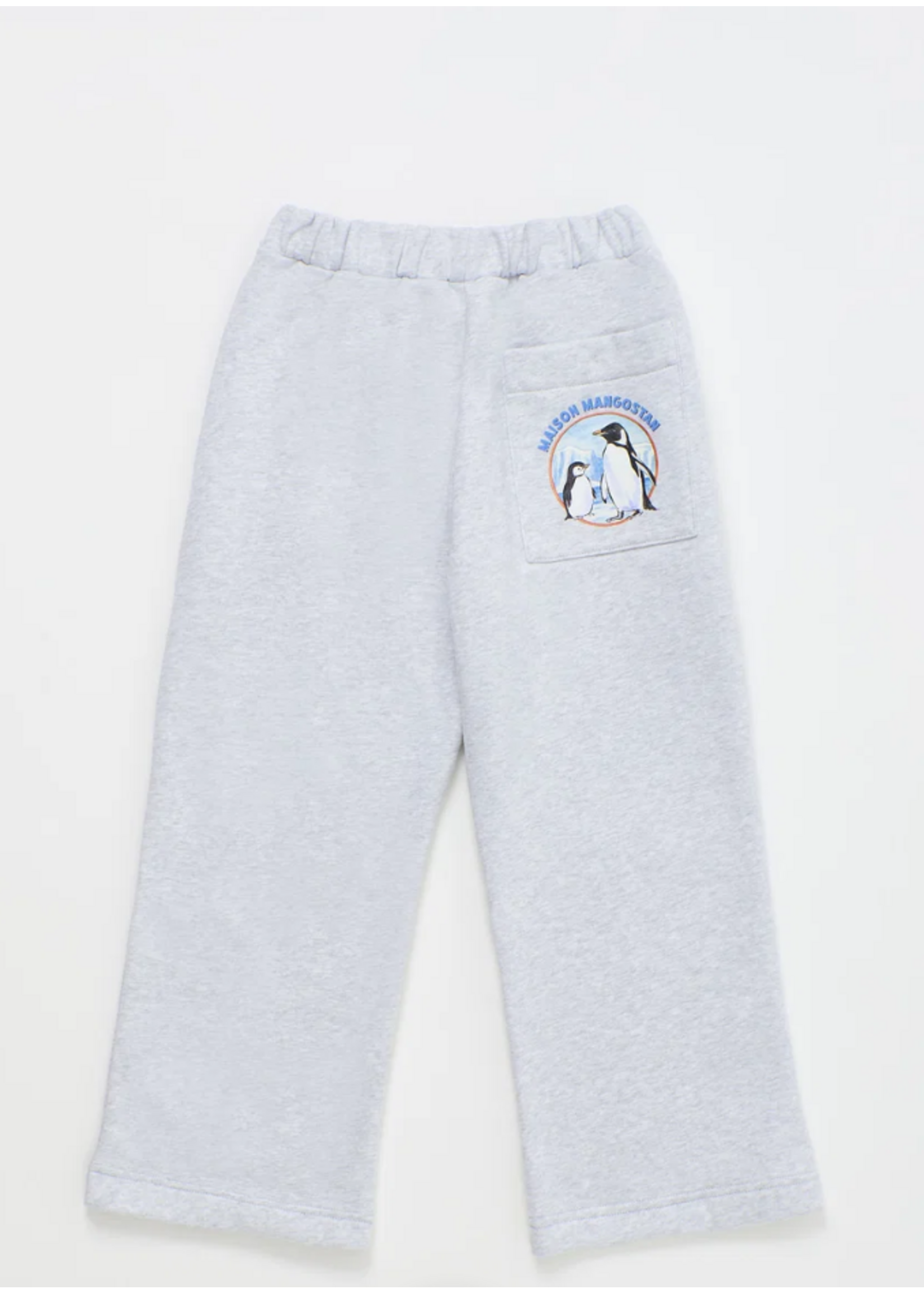 Maison Mangostan Maison Mangostan Sweat Pants Penguins Grey
