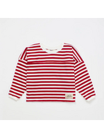 Maison Mangostan Maison Mangostan T-Shirt Stripes REd/White
