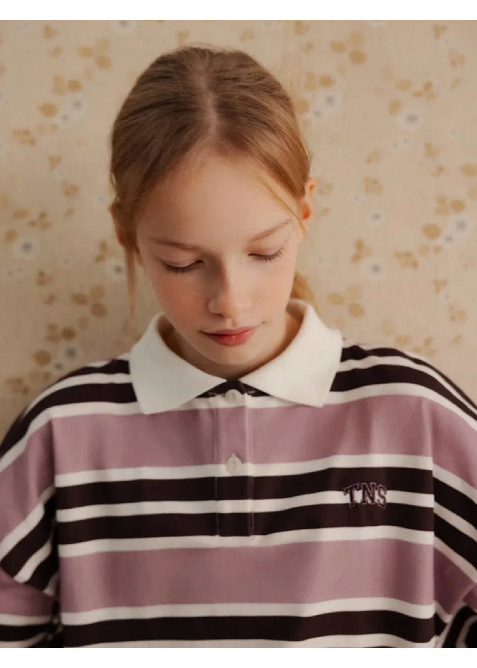 The New Society TNS Teen Polo Alfie Stripe