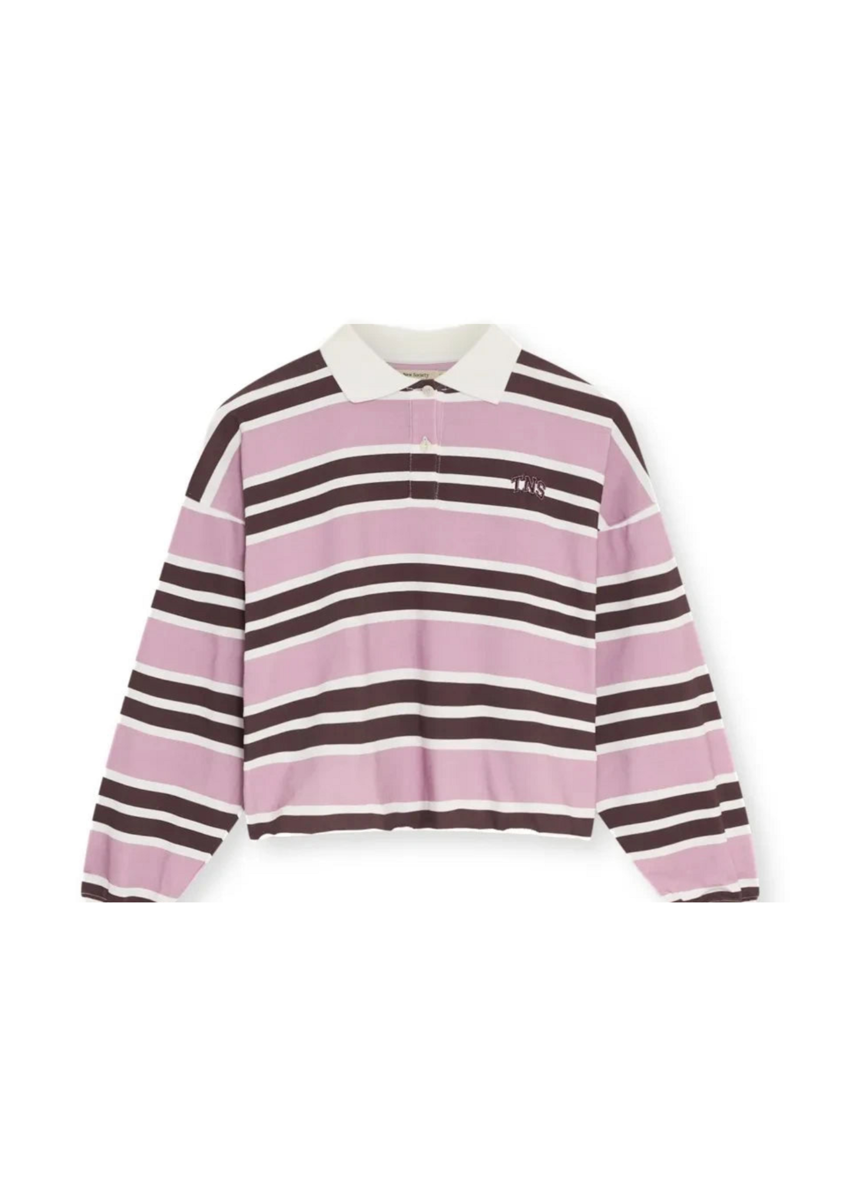The New Society TNS Teen Polo Alfie Stripe