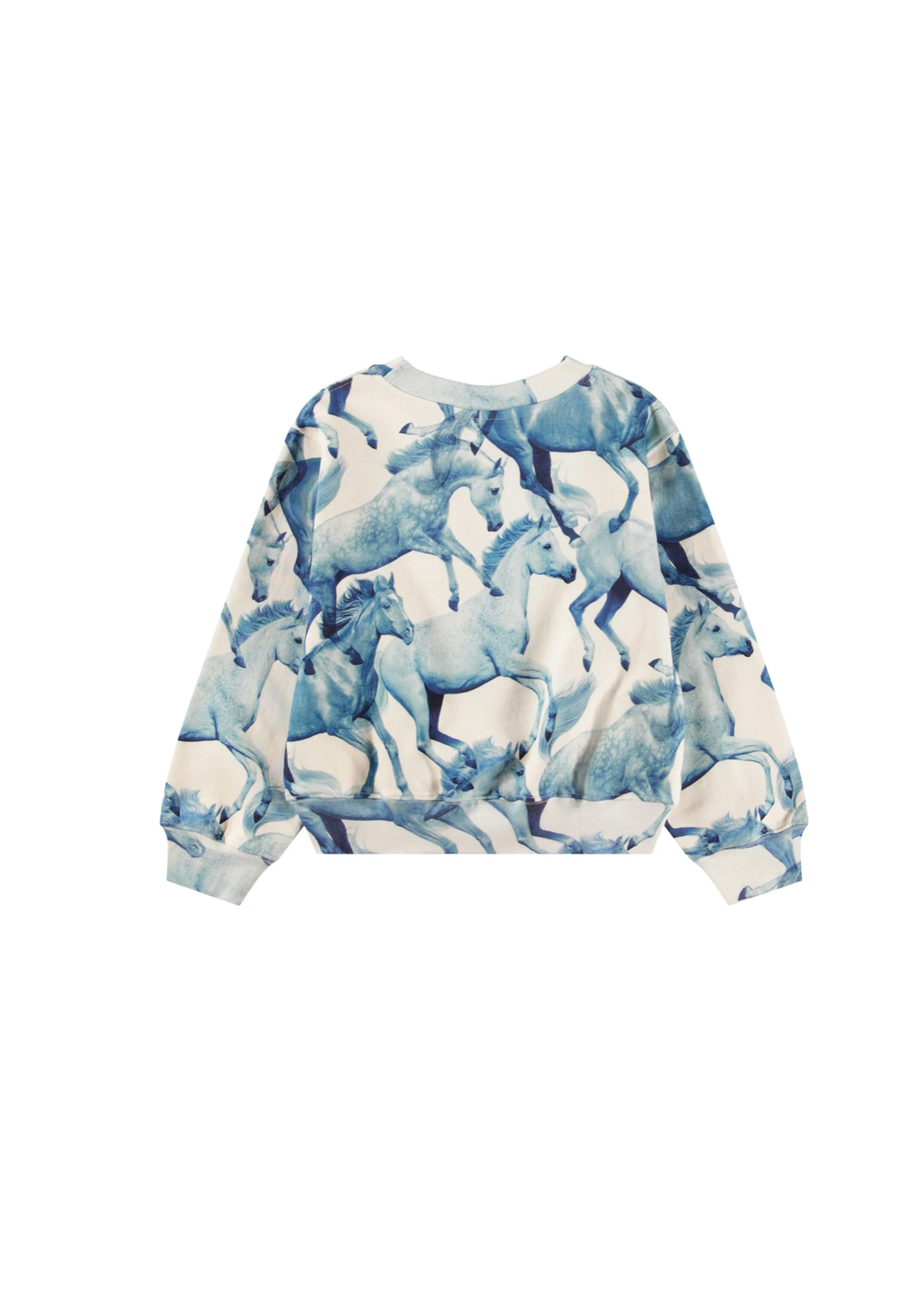 MOLO MOLO Sweater Marge Blue Ponies