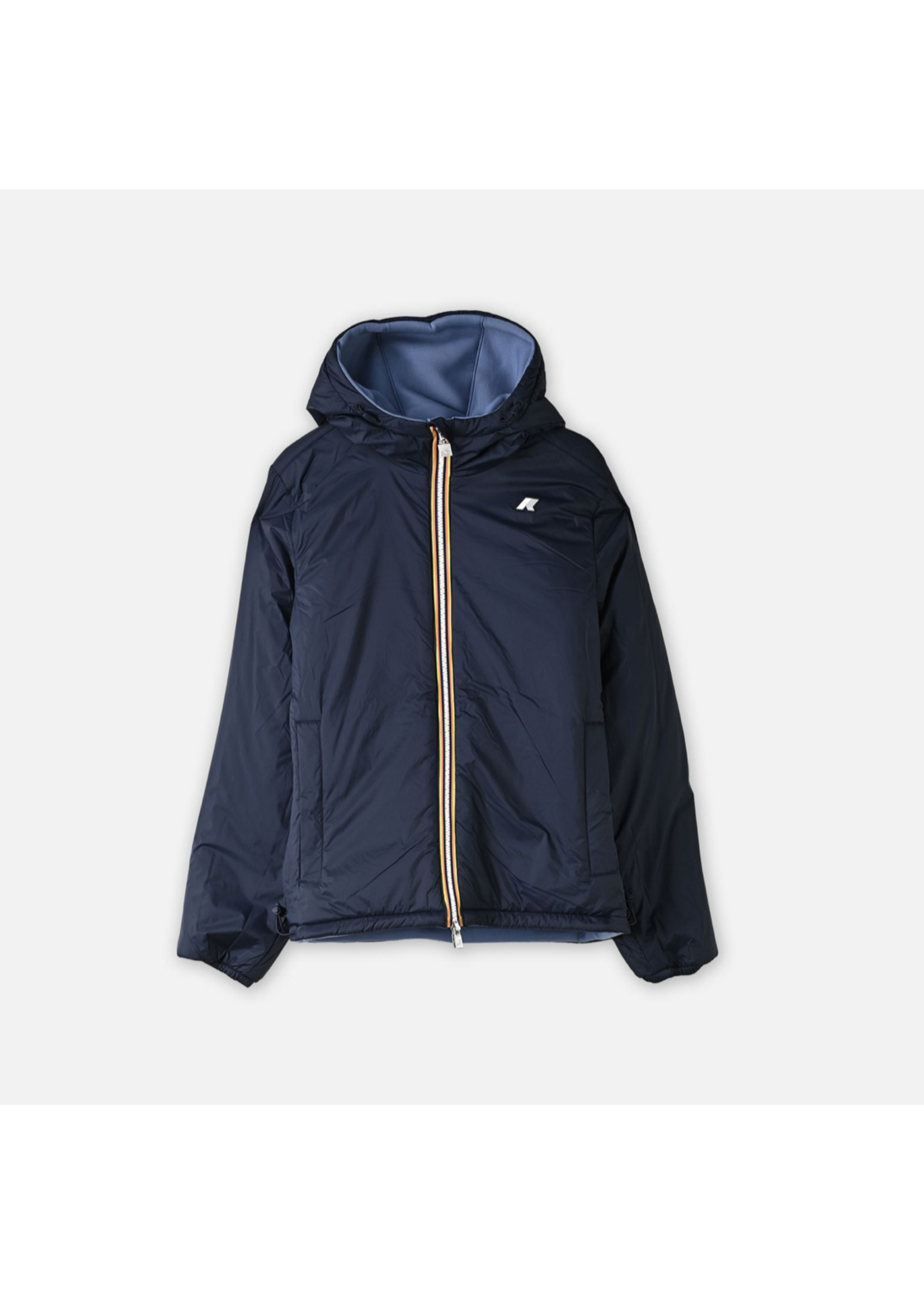 K-Way K-Way Reversible Jacket Spacer Bleu Wild/Black