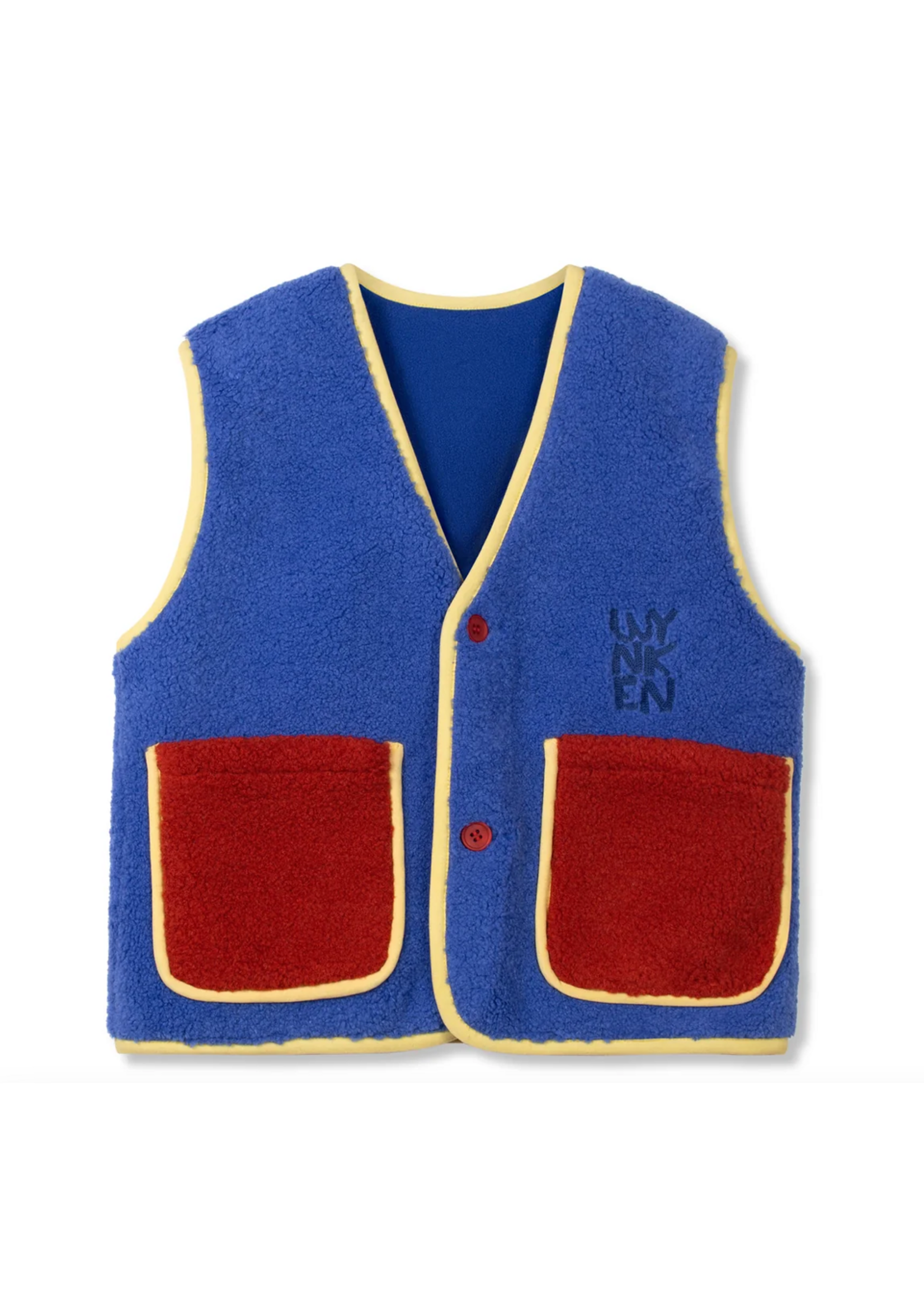 Wynken Wynken Polar Gilet Blue