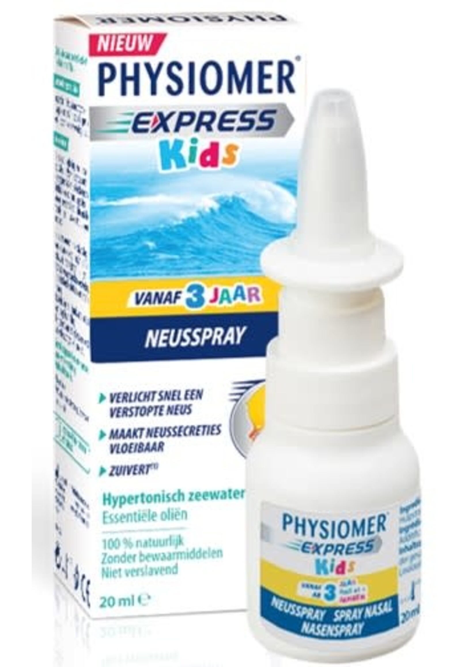 physiomer PHYSIOMER EXPRESS KIDS POCKET 20ML