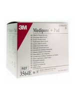 Medipore 3M Medipore + Pad Pansement Stérile avec Compresse Absorbante 10x15cm