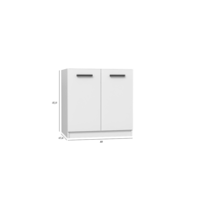 Keukenkastje wit voor spoelbak 80 cm