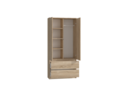 kledingkast sonoma 90 cm