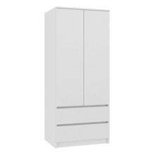 Kledingkast wit 90 cm