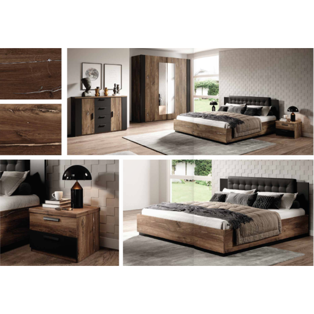 Slaapkamer set sigma 4 delig