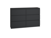 Ladekast  zwart - 120cm