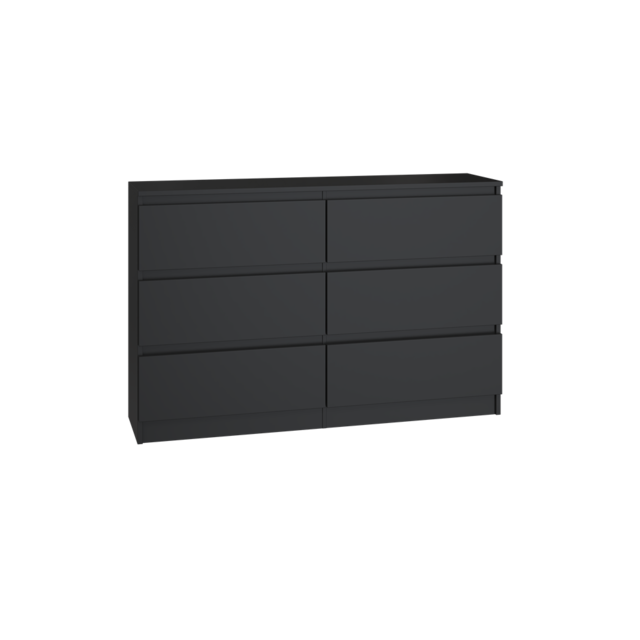 Ladekast  zwart - 120cm