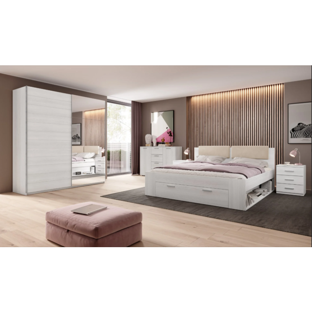 Slaapkamer set galaxy wit