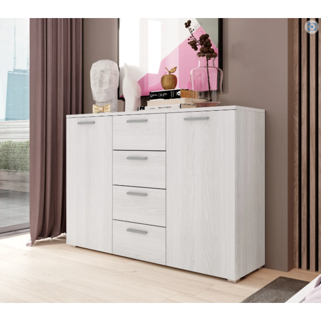 Slaapkamer set galaxy wit