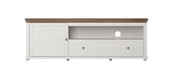 TV Meubel Evora Wit Eiken