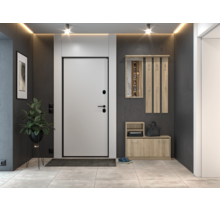 Halmeubel - met Spiegel, Kapstok en Schoenenkast