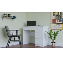 Bureau Antraciet Eiken kleur