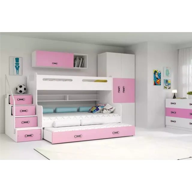 kinder/tienerbed Max 3 incl 3  matrassen