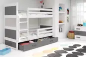 stapelbed Rico 2 pers 80 x 190  met matras en opberglade stapelbed Rico 2 pers 80 x 190  met matras en opberglade
