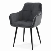 Eetkamerstoel Quattro Donker Grijs