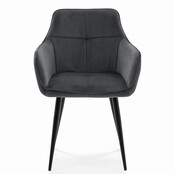 Eetkamerstoel Quattro Donker Grijs