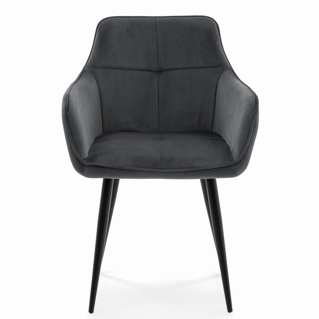Eetkamerstoel Quattro Donker Grijs