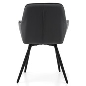 Eetkamerstoel Colin Donker Grijs