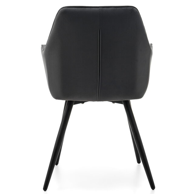 Eetkamerstoel Passo Donker Grijs