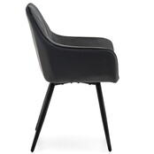 Eetkamerstoel Passo Donker Grijs