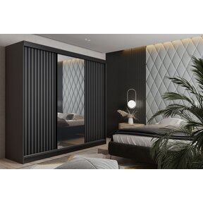 Kledingkast met spiegel