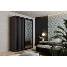 Kledingkast met spiegel