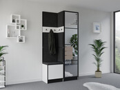 Halmeubel met Kapstok  en Spiegel Halmeubel met Kapstok  en Spiegel